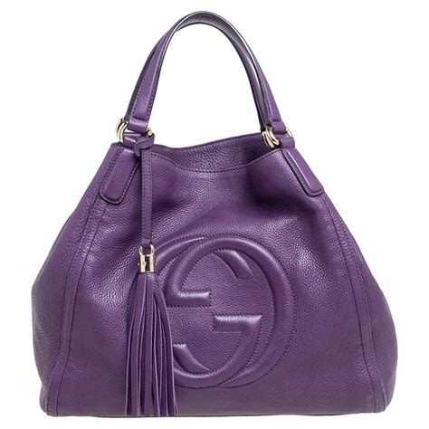 gucci soho purple|gucci soho collection crossbody.